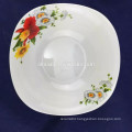 7 inch fine porcelain salad bowl square shape